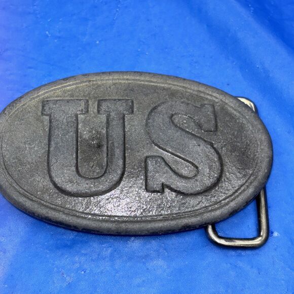 Vintage Ventura NYC U.S. Civil War Union Infantry Soldier Belt Buckle - Picture 1 of 3